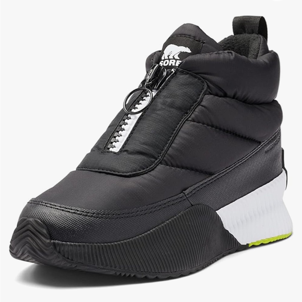 SOREL Out About III Ankle Puffy Zip Booties Waterproof Insulated Padded